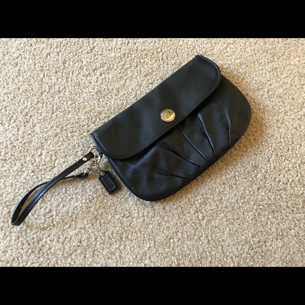Black Coach clutch